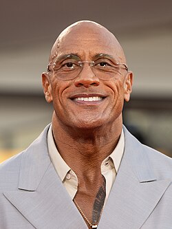 Portret Dwayne'a Johnsona